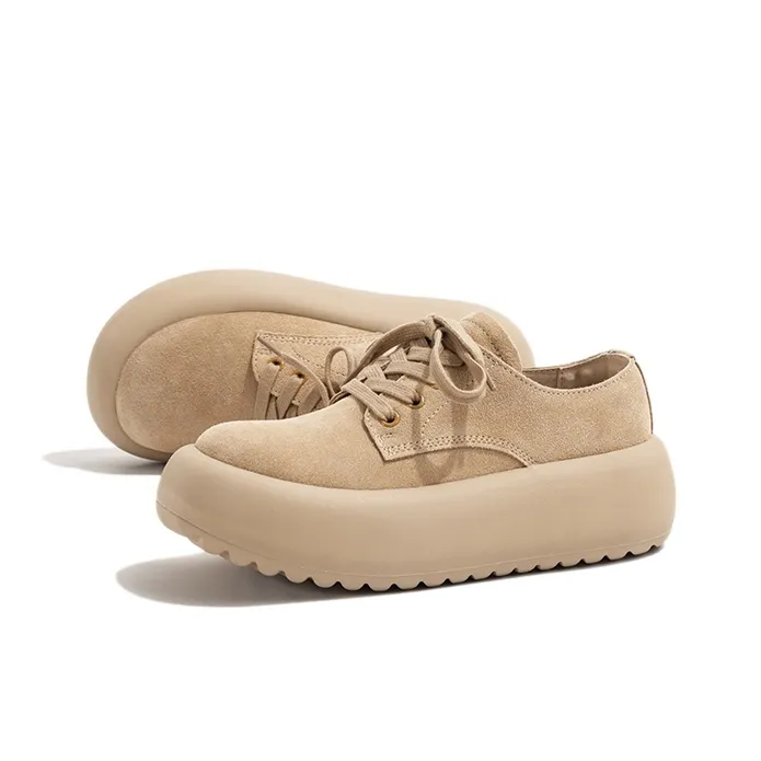 Old Meow Casual Single Shoes Women's Khaki-1