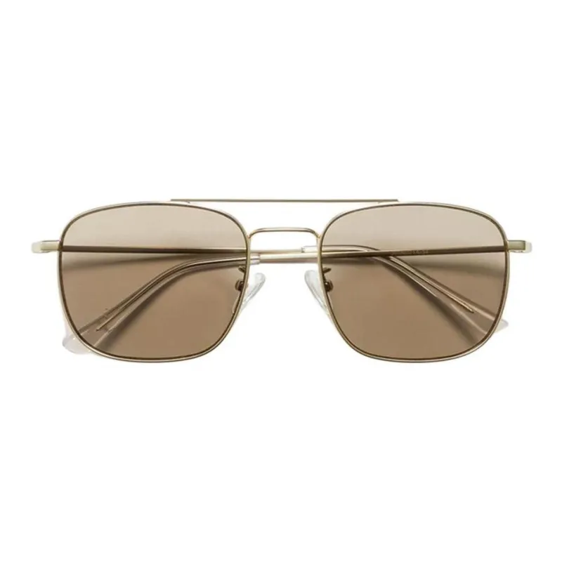 UNIQLO Aviator Sunglasses Unisex Camel-1