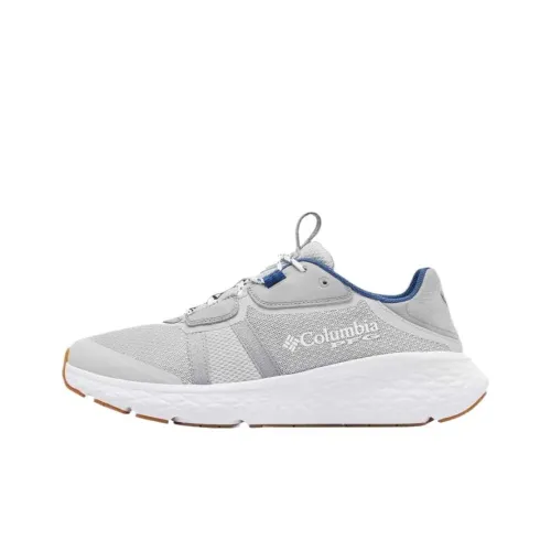 Columbia PFG Castback Abrasion-Resistant Low-Top Outdoor Shoes Men's Gray