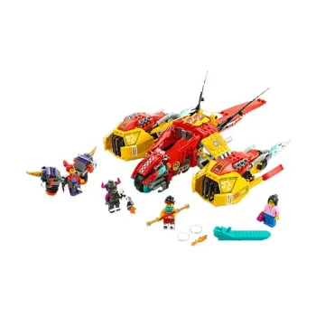 LEGO Little Monkey King Collection Qi Xiaotian Cloud Fighter Building Blocks 301 600pcs 80008