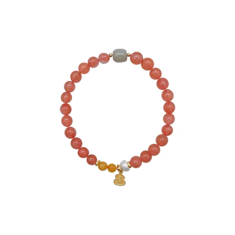 GITHA Southern Red Agate Bracelets Unisex-0