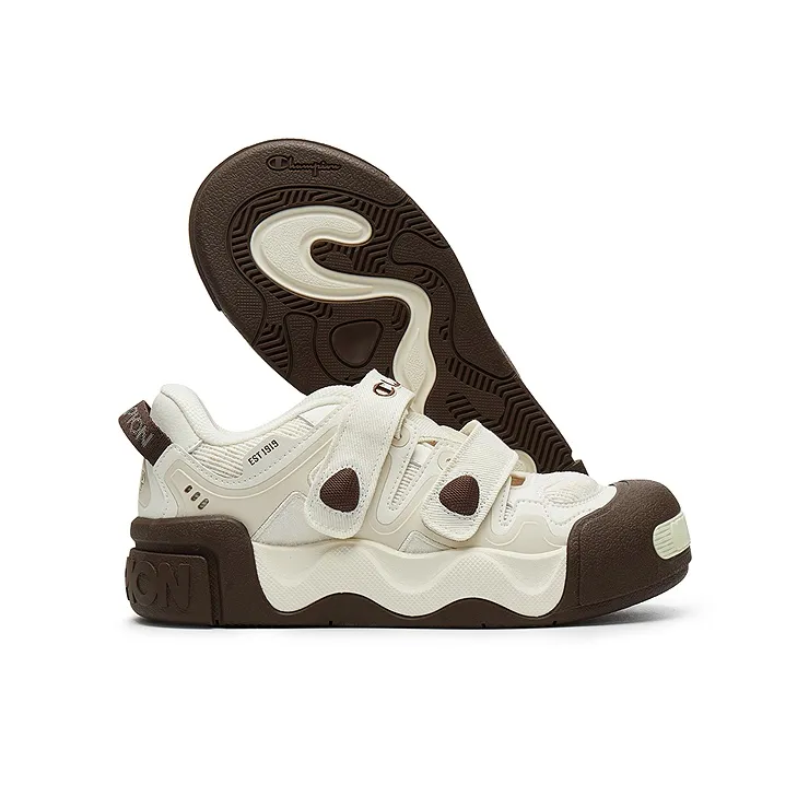 Champion Essentials AutoSkate Mary Jane Casual Shoes Women's Milk White/Baroque Brown-1