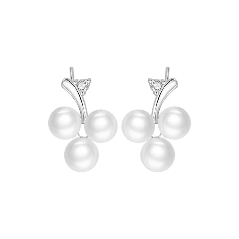 GOOUI S925 Silver Earrings Women's-0