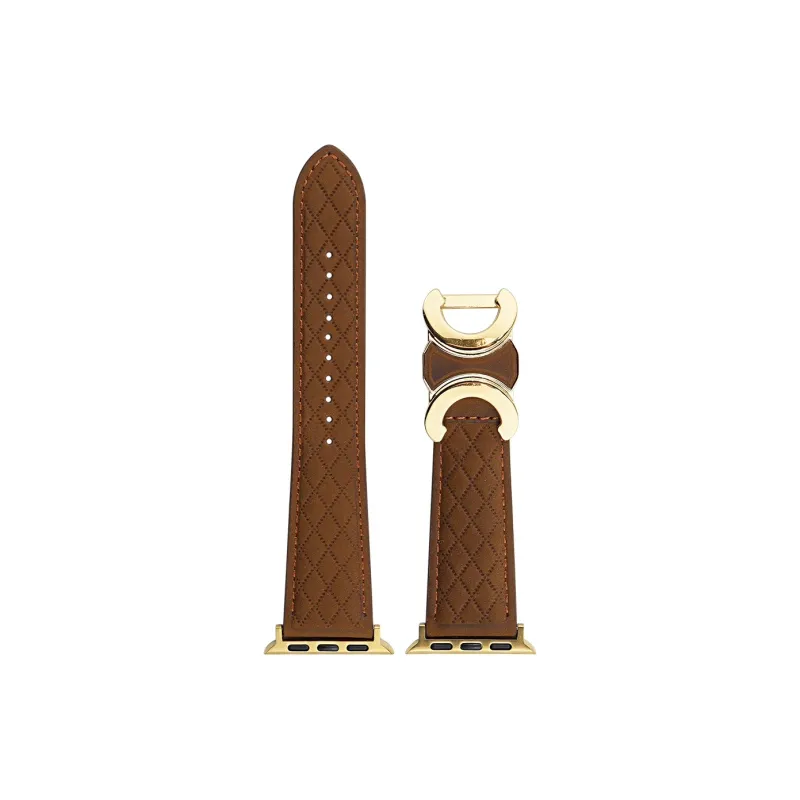 IWabcertoo Watch Band Apple Compatibility 208mm Genuine Leather Material Unisex-1