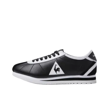 Le Coq Sportif Anti-Slip Wear-Resistant Low-Top Casual Shoes Unisex Black