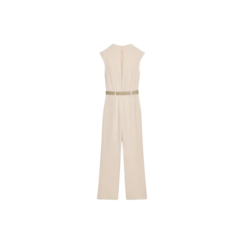 ZARA Jumpsuits Women's Beige-1