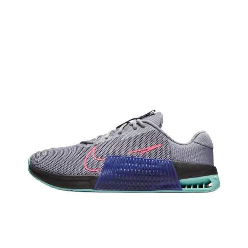 Nike Metcon 9 Anti Slip Wear Resistant Low Top Training Shoes Men's Gray