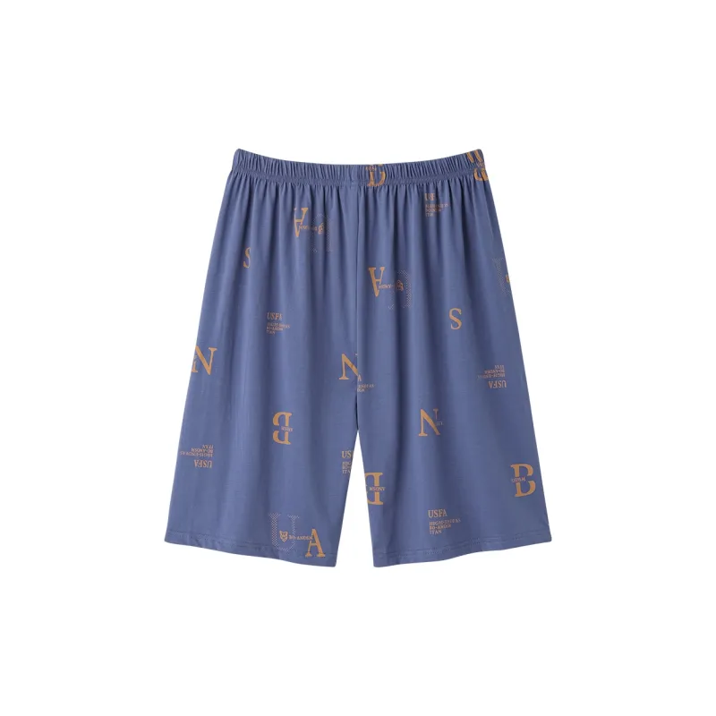MADALLO Pajama Pants Men's Royal Blue-0