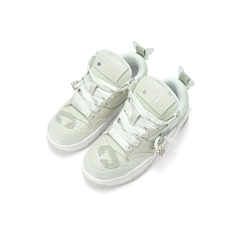 LUCX Cushioned Slip Resistant Abrasion Resistant Low Top Chunky Sneakers Unisex-11