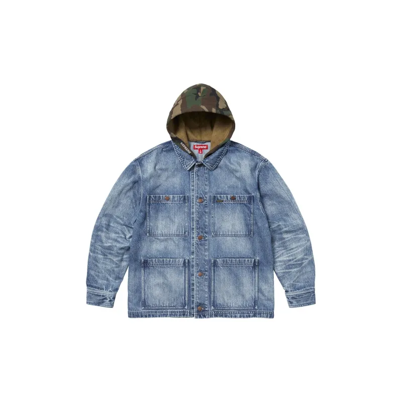 Supreme Hooded Chore Coat-0