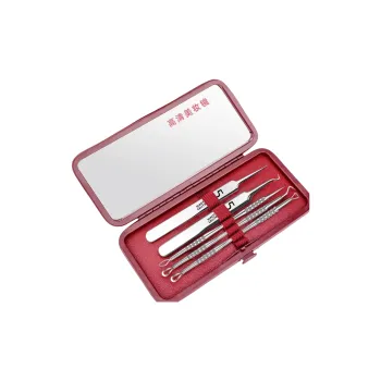 XIAOTIANLAI Super Fine Blackhead Removal Tool Set, Pimple Tweezers, Beauty Clinic Tool