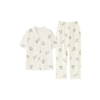 XISHE Pajama Set Women's Light Yellow