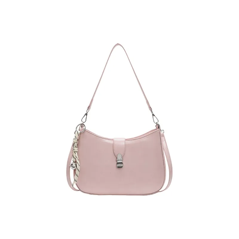 Yalu PU Crossbody Bag, Shoulder Bag Regular Women's Pink/White/Black/Beige Gray-1