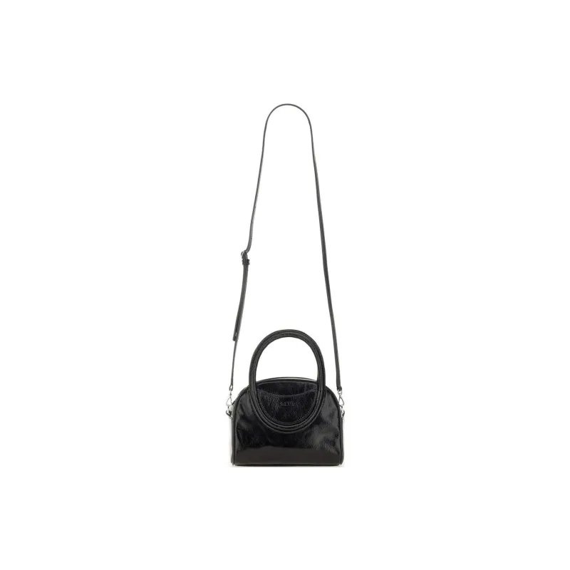 Staud Cow Leather Shoulder Bag Crossbody Bag Handbag Mini Women's Black-1