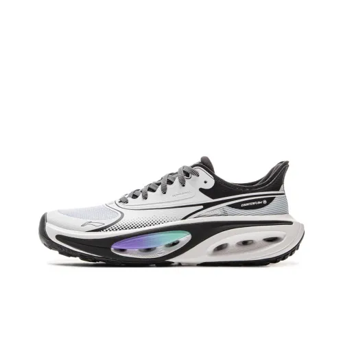 LiNing CF Tracing Xunyou Low Top Trekking Shoes Unisex Black White