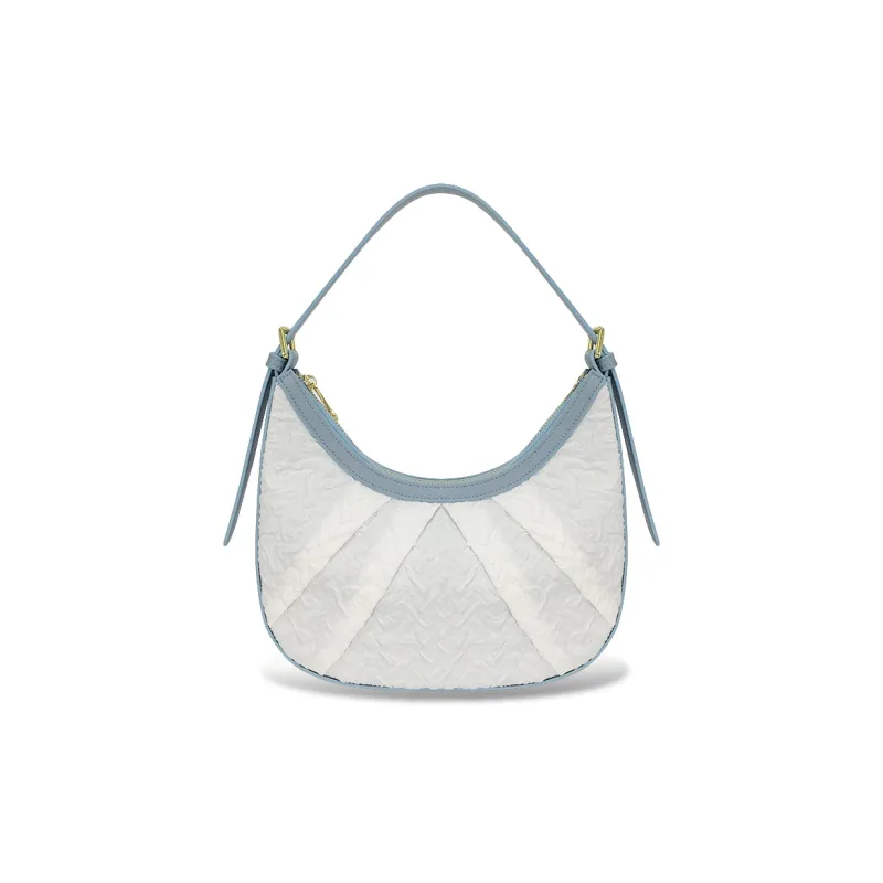 MACK JODAER Synthetic Leather Handbag Women's Light Blue-6