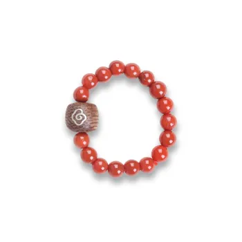 TIANTAISHAN Southern Red Agate Rings Unisex