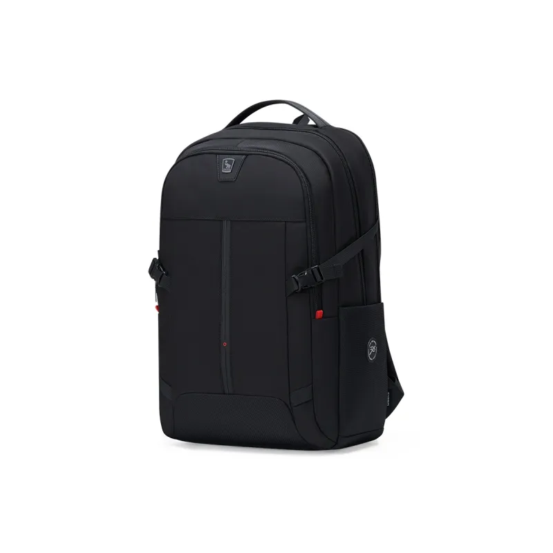 OIWAS Fabric Backpack Unisex Black-1