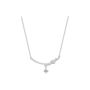 GOOUI 925 Sterling Silver Necklaces Women's