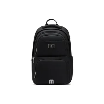 OIWAS Fabric Travel Backpack Laptop Bag Students Backpack Regular Unisex Black/Blue