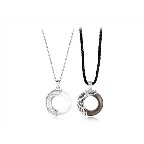 CHINA GOLD 925 Sterling Silver Necklaces Unisex