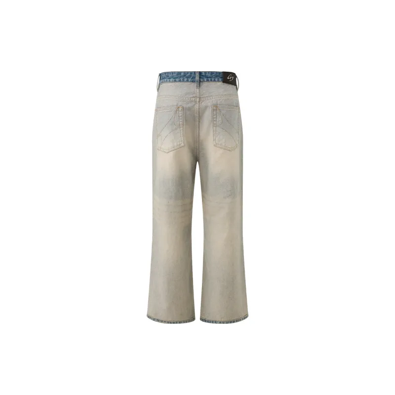 CHINISM Blackwater Series Jeans Unisex Washed Blue-1