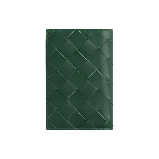 Bottega Veneta Cow Leather Wallet, Card Holder Men's Rain Tree Green/Sage Green-1