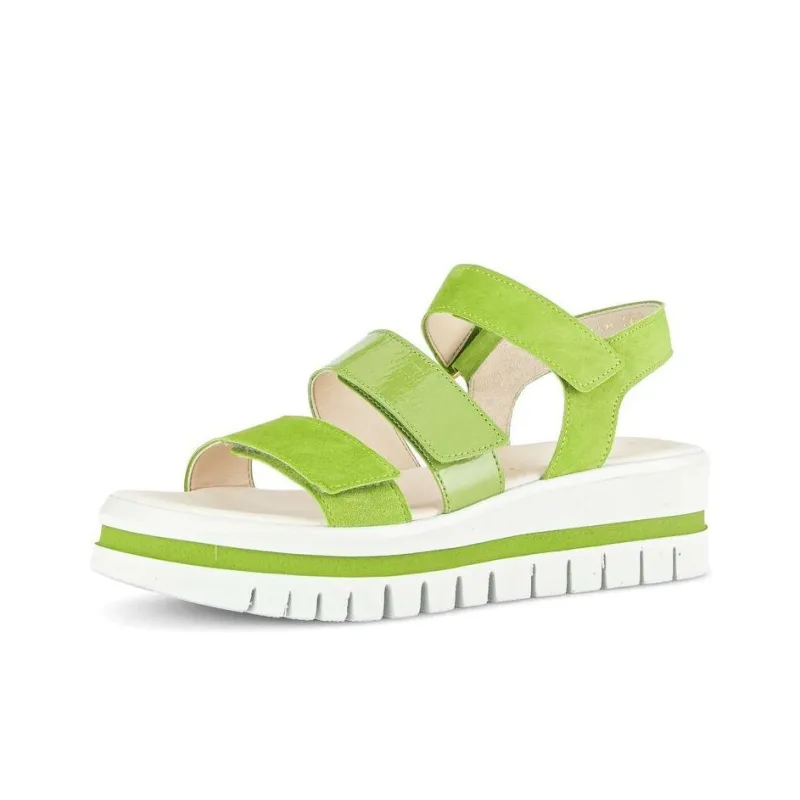 Gabor Fashion Roman Sandals 5.5cm Women's Green-2