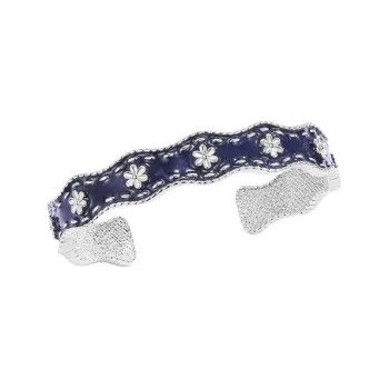 TONE & TALE Rhodium plated Copper Bangles Women's