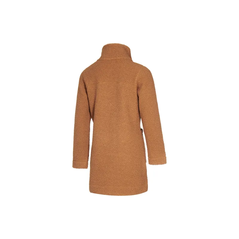 Columbia PANORAMATM LONG JACKET Velvet feel Coat Women's Orange-1