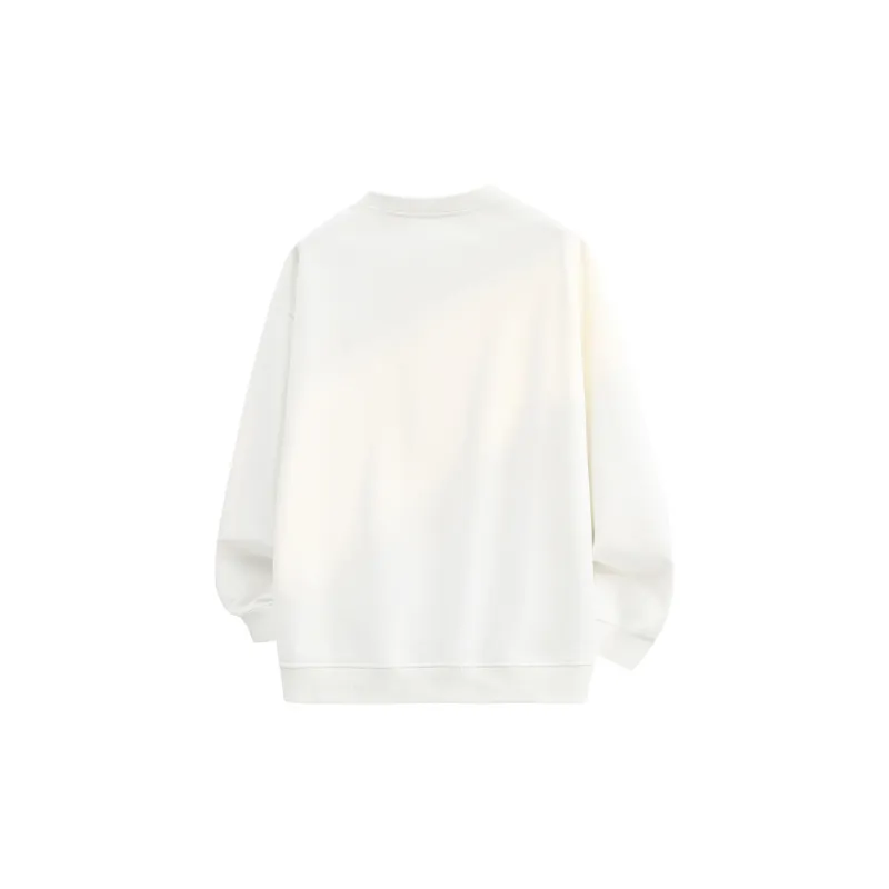 Warrior Sweatshirt Unisex White-22