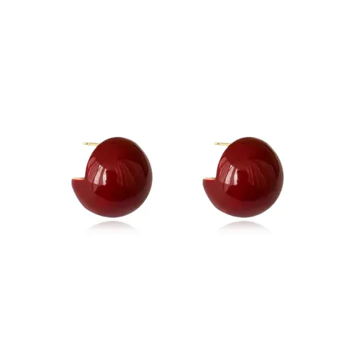 Rhymes Gold Plated Copper Earrings Women's
