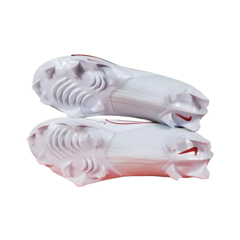 Nike Vapor Edge Pro 360 2 Anti Slip Wear Resistant Soccer Shoes Men's White Red-3