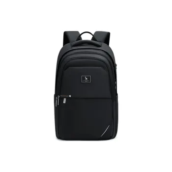 OIWAS Fabric Travel Backpack Laptop Bag Backpack Unisex Black/Blue