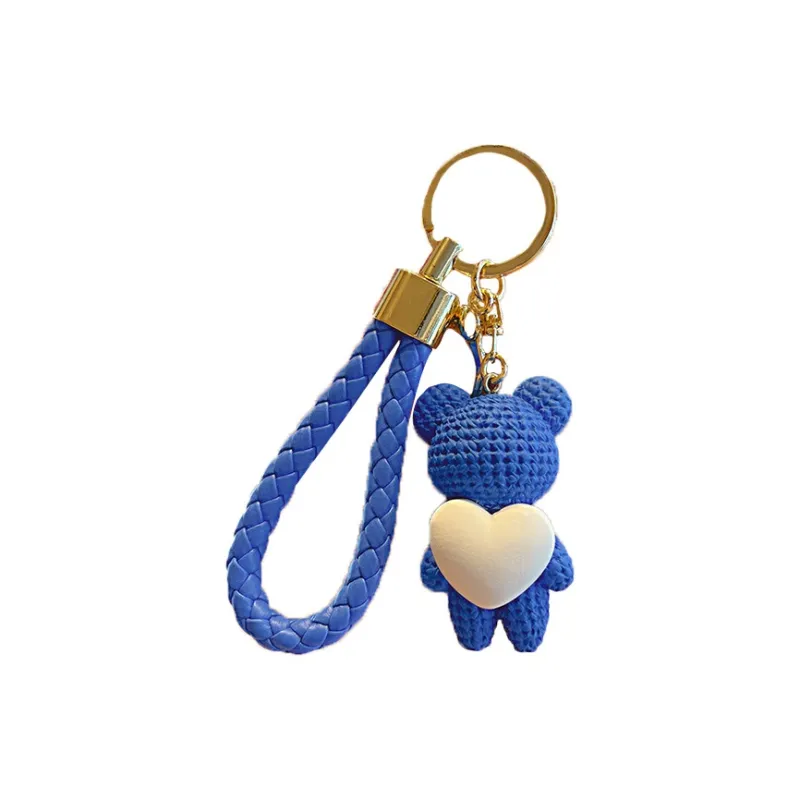 Yi Bu Kang PVC KeyName Refined Internet-Famous Cute Pendant Backpack Charm Car Chain Unisex-7