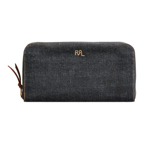 Polo Ralph Lauren Denim Fabric Wallet Men's Indigo