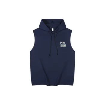 D&W Tank Tops Unisex Navy Blue