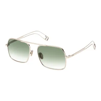 TOD'S Metal Rectangular Sunglasses Men's Gold