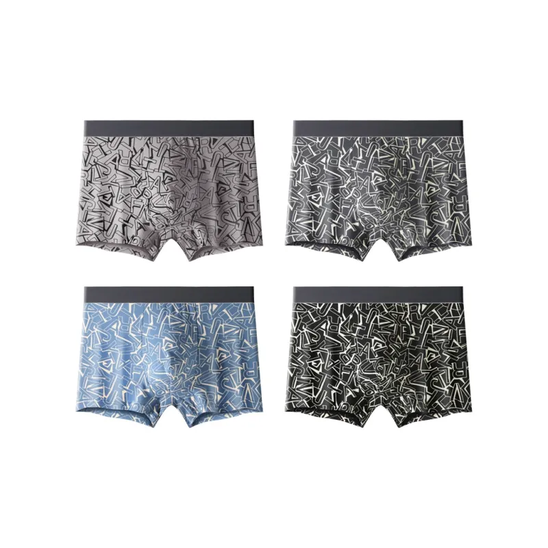 PLANDOO Underpants Men's 4 Pack-23