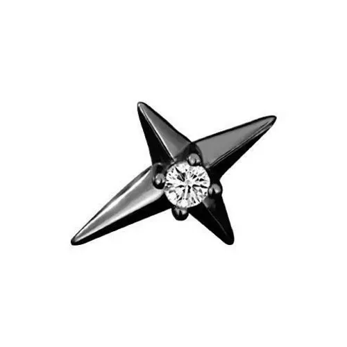 GUDUD Alloy Stud Earrings Men's-7