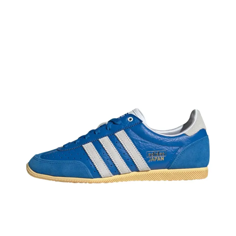 Adidas Originals JAPAN Anti-Slip Wear-Resistant Low-Top Skateboard Shoes Women's Blue-0
