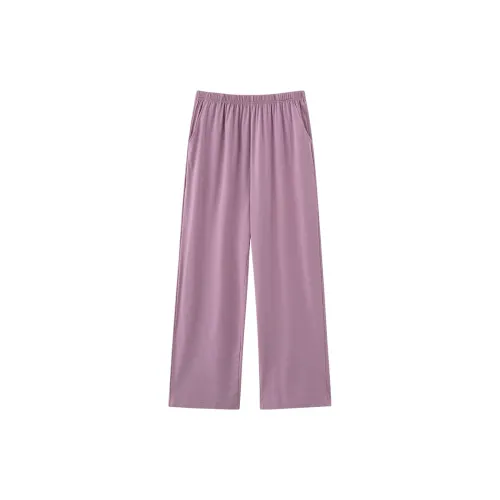 GOSO Pajama terry pants Women's Gray Purple