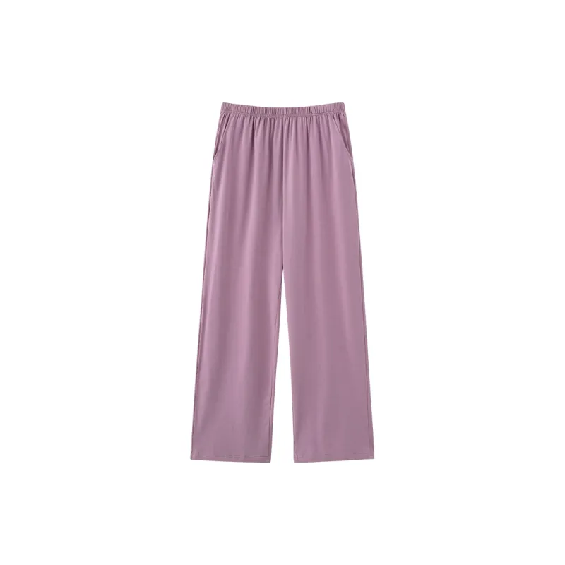 GOSO Pajama Pants Women's Gray Purple-0