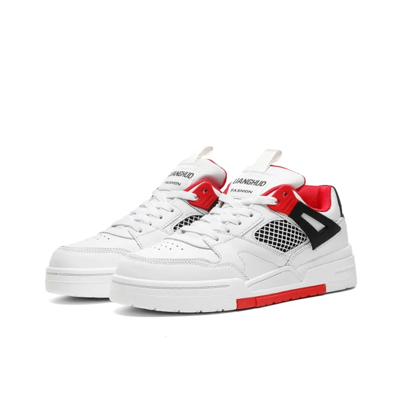 Jerden Smith Slip Resistant, Abrasion Resistant, Breathable Low Top Skateboard Shoes Unisex-6