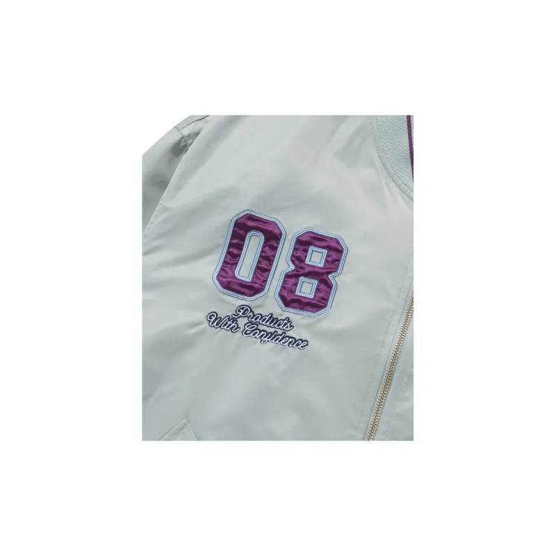 COVERNAT SS24 Baseball Jacket Unisex Mint-4