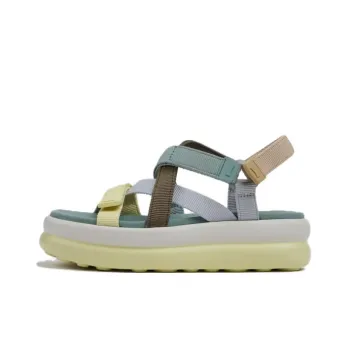 CAMPER Twins One Strap Sandals 5.1cm Women's Yellow Green