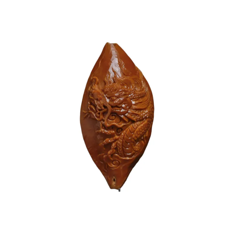 ZHOUPAI Olive Pit Pendants Unisex-12