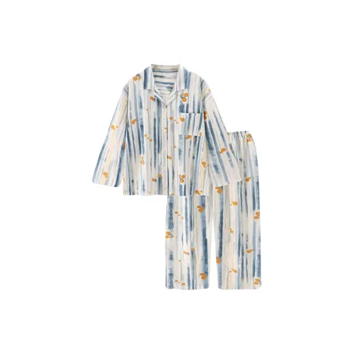 O'MESIK Pajama Set Women's Blue
