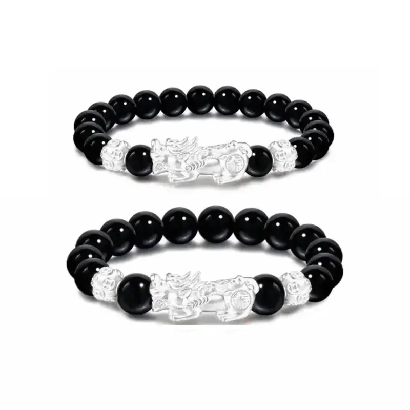JUICY GRAPE Agate Bracelets Unisex-5