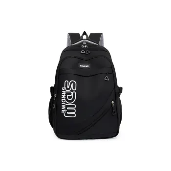 URBAN FOREST Oxford Backpack Regular Unisex Black/Burgundy/Blue/White & Red/White & Gray